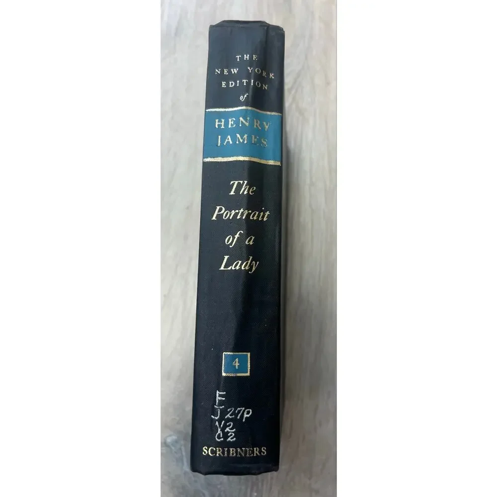 1936 Henry James Portrait of a Lady Vol 4 New York Edition Scribners Hardcover